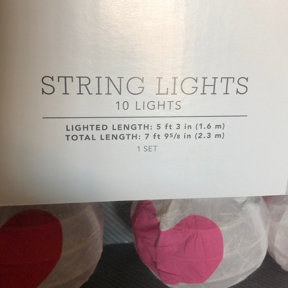 Heart String Lights - Picture 2 of 3